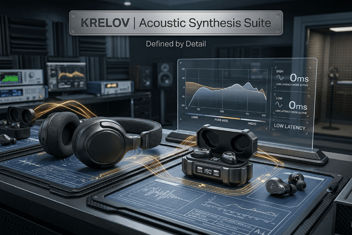 Wireless Headphones & Earbuds - KRELOV