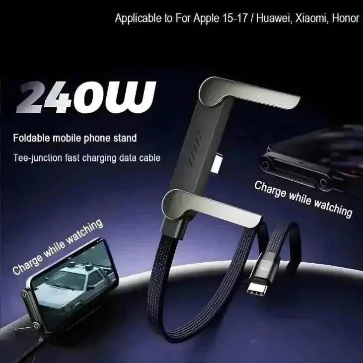 240W USB-C Fast Charging Cable — Power Stand